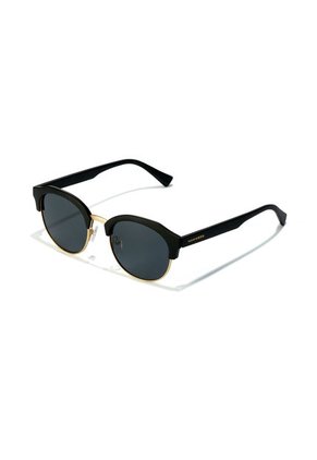 Gafas De Sol Polarizadas Hawkers Hombre Y Mujer CLASSIC ROUNDED. Dorado/Negro