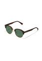 Gafas De Sol Polarizadas Hawkers Hombre Y Mujer CLASSIC ROUNDED. Carey/Verde de Hawkers