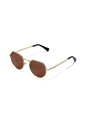 Gafas De Sol Polarizadas Hawkers Hombre Y Mujer AURA. Dorado/Marron