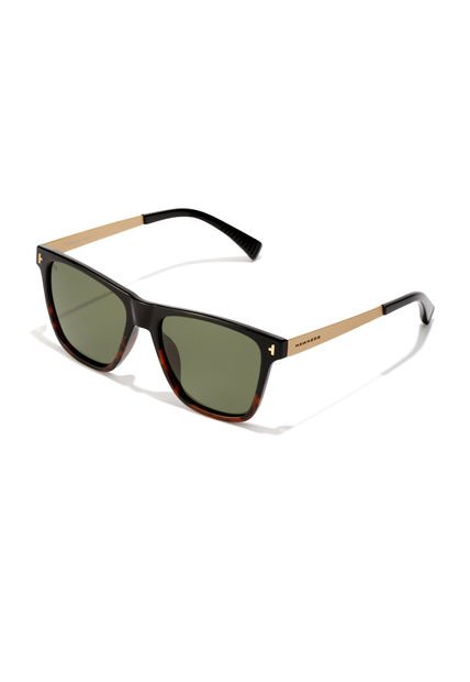 Gafas De Sol Polarizadas Hawkers Hombre Y Mujer ONE LS METAL. Carey/Verde