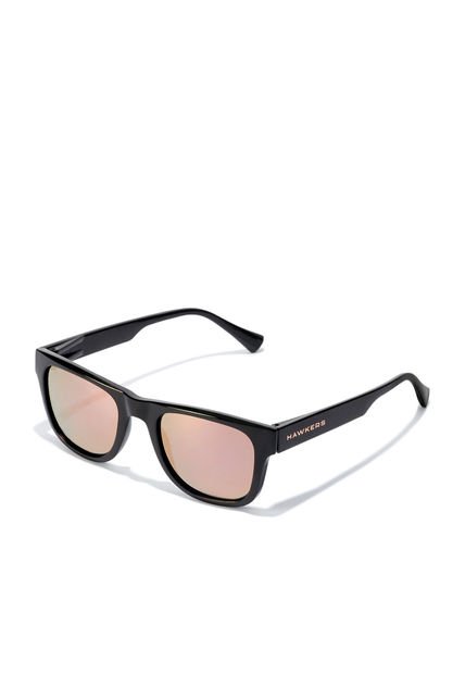 Gafas De Sol Polarizadas Hawkers Hombre Y Mujer TOX. Negro/Rosa Dorado