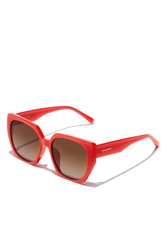 Gafas De Sol Hawkers Hombre Y Mujer BOUJEE. Marron/Rojo Hawkers