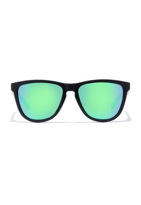 Gafas De Sol HAWKERS Polarizadas Unisex Negro/Verde. ONE RAW
