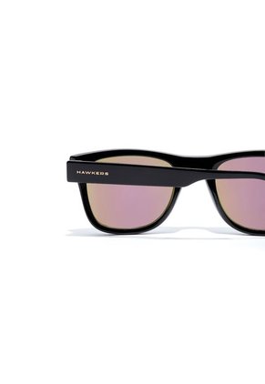 Gafas De Sol Polarizadas Hawkers Hombre Y Mujer TOX. Negro/Rosa Dorado