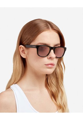 Gafas De Sol Polarizadas Hawkers Hombre Y Mujer TOX. Negro/Rosa Dorado