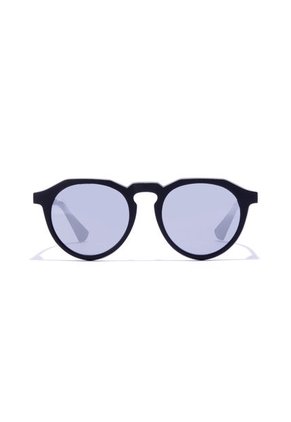 Gafas De Sol Polarizadas Hawkers Hombre Y Mujer WARWICK RAW. Negro/Plata