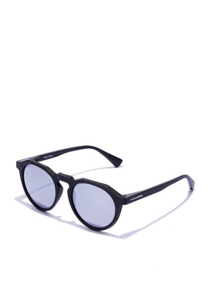 Gafas De Sol Polarizadas Hawkers Hombre Y Mujer WARWICK RAW. Negro/Plata