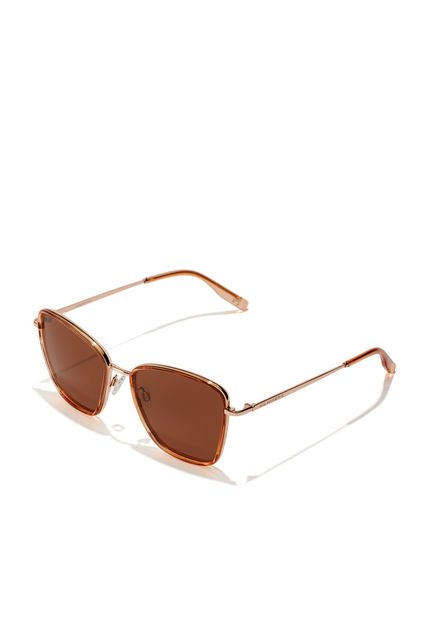 Gafas De Sol Polarizadas Hawkers Hombre Y Mujer CHILL. Rosa Dorado/Marron