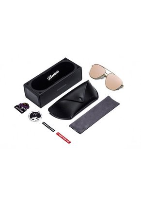 Gafas De Sol Polarizadas Hawkers Hombre Y Mujer LAX. Dorado/Oro Rosa