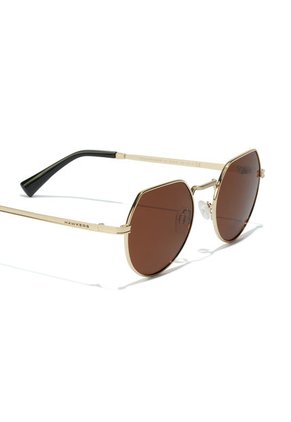 Gafas De Sol Polarizadas Hawkers Hombre Y Mujer AURA. Dorado/Marron