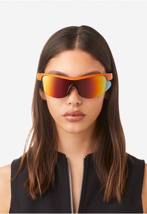 Gafas De Sol Polarizadas Hawkers Hombre Y Mujer ACTIVE. Naranja/Rojo