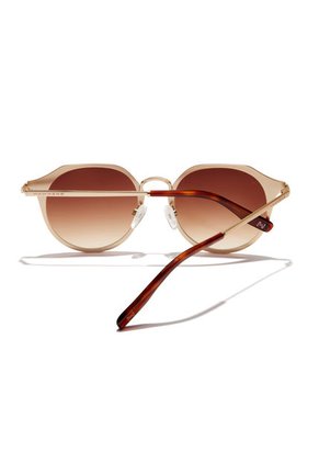 Gafas De Sol Hawkers Hombre Y Mujer WARWICK METAL. Dorado/Marron