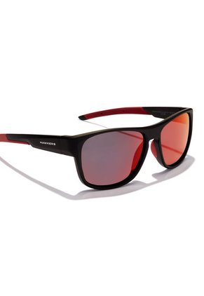 Gafas De Sol Polarizadas Hawkers Hombre Y Mujer GRIP. Negro/Rojo