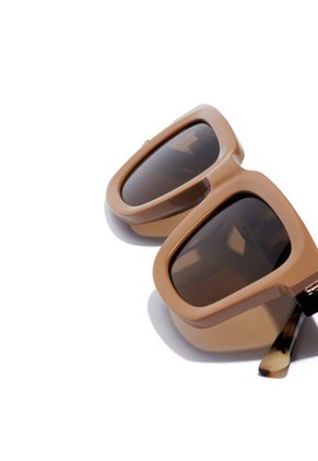 Gafas De Sol Hawkers Hombre Y Mujer ONE UPTOWN. Beige/Marron