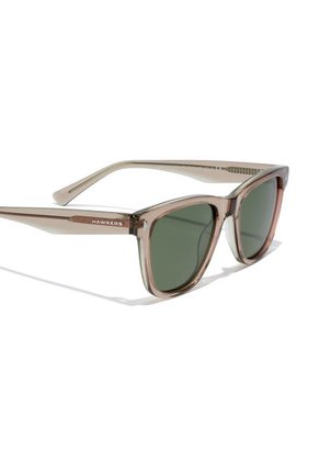 Gafas De Sol Polarizadas Hawkers Hombre Y Mujer ONE PAIR. Beige/Verde