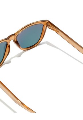 Gafas De Sol Polarizadas Hawkers Hombre Y Mujer ONE RAW. Marron/Oro Rosa
