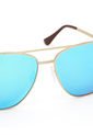 Gafas De Sol Polarizadas Hawkers unisex Dorado/Azul - LAX de Hawkers