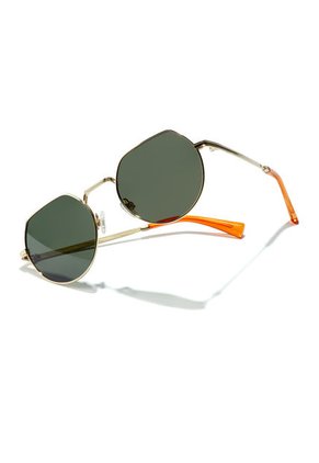 Gafas De Sol Hawkers unisex Dorado/Verde - AURA
