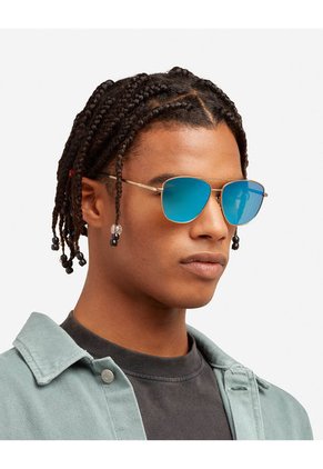 Gafas De Sol Polarizadas Hawkers unisex Dorado/Azul - LAX