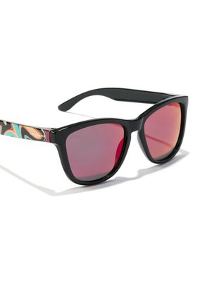 Gafas De Sol Polarizadas Hawkers unisex Negro/Rojo - ONE