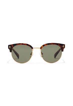 Gafas De Sol Polarizadas Hawkers Hombre Y Mujer NEW CLASSIC ROUNDED. Verde/Carey