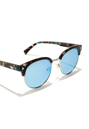 Gafas De Sol Polarizadas Hawkers Hombre Y Mujer NEW CLASSIC ROUNDED. Azul/Carey