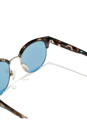 Gafas De Sol Polarizadas Hawkers Hombre Y Mujer NEW CLASSIC ROUNDED. Azul/Carey
