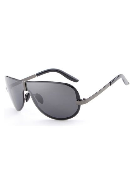 Gafas Lentes Sol Polarizados HDCRAFTER 8490 Negro Gris