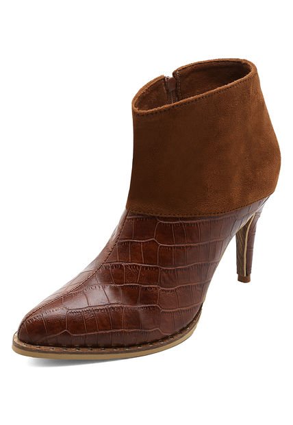 Botin Tobillero Miel Heels.D - Compra Ahora | Dafiti Colombia