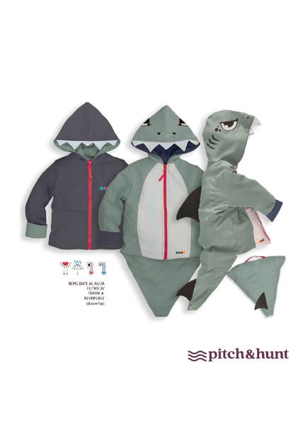 CHAQUETA IMPERMEABLE TIBURON GRIS - Compra Ahora | Dafiti Colombia