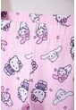 Pijama De Hello Kitty Blanca Y Rosada De Camiseta Manga Corta Para Niña 2T A 5T 3T de Hello Kitty