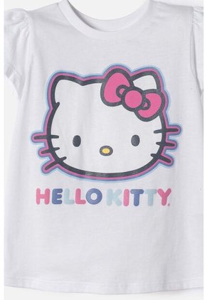 Pijama De Hello Kitty Pantalón Largo Multicolor Para Niña 2T A 6T 4T