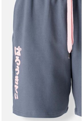 Short De Hello Kitty Gris Con Pretina Elástica Para Mujer 10