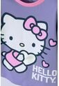 Pijama De Hello Kitty Morada Y Rosada De Camiseta Manga Larga Para Niña 2T A 5T 2T de Hello Kitty