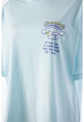 Camiseta De Cinnamoroll Regular Fit Para Mujer XS