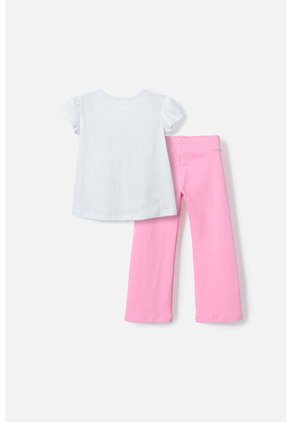 Conjunto De Hello Kitty Multicolor De Pantalón Largo Para Niña 2T A 5T 4T
