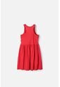 Vestido De Hello Kitty Manga Sisa Rojo Para Niña 10 de Hello Kitty