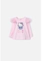 Camiseta De Hello Kitty Rosada Manga Larga Para Bebé Niña 3-6 de Hello Kitty