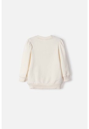 Buzo De Hello Kitty Cerrado Marfil Para Niña 2T A 6T 2T