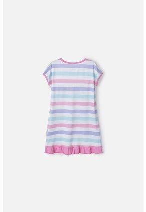 Pijama Tipo Batola De Hello Kitty Multicolor Para Niña 2T A 5T 2T