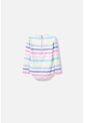 Traje De Baño De Hello Kitty Multicolor Manga Larga Para Niña 2T A 5T 3T de Hello Kitty