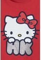 Camiseta De Hello Kitty Manga Corta Roja Para Niña 2T A 5T 5T de Hello Kitty