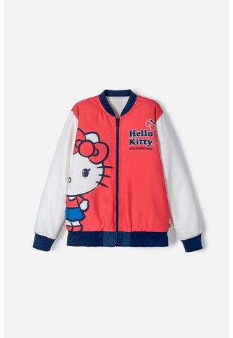Chaqueta Hello Kitty Con Cierre Multicolor Para Niña 10 Hello Kitty