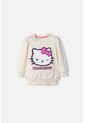 Buzo De Hello Kitty Cerrado Marfil Para Niña 2T A 6T 3T de Hello Kitty