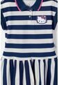 Vestido De Hello Kitty Manga Corta Multicolor Para Niña 2T A 6T 4T de Hello Kitty
