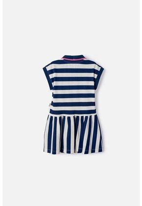 Vestido De Hello Kitty Manga Corta Multicolor Para Niña 2T A 6T 4T