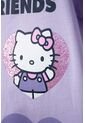 Camiseta De Hello Kitty Lila Estampada En Frente Para Niña 2T A 5T 4T de Hello Kitty