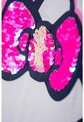 Camiseta De Hello Kitty Blanca Manga Corta Para Niña 2T A 5T 5T