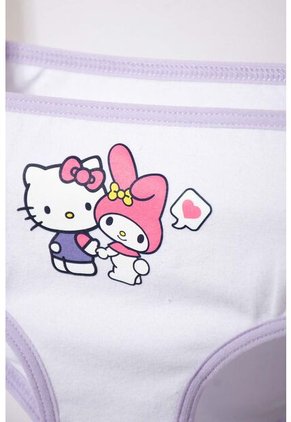 Pack X2 Panties De Hello Kitty Multicolor Para Niña 2T A 5T 5T