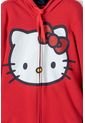 Buzo De Hello Kitty Rojo Y Azul Con Capucha/abierto Para Niña 6 de Hello Kitty